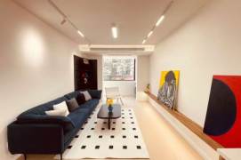 Jing'an, Cangping Rd, Modern & Bright  1br,central AC ,dishwasher, oven 