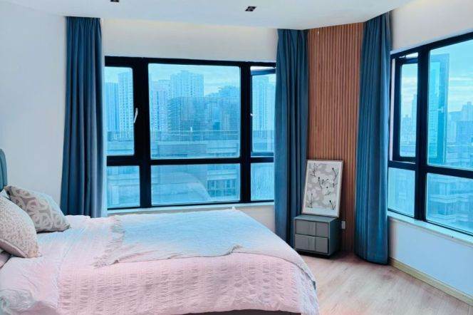 Wuning Rd metro/Jing'an Temple/3br2bt/central AC/floor heat/oven/dishwasher