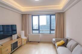 Bright 2 br on high floor next NYU shanghai, 4 mins walking to L 6/8/11