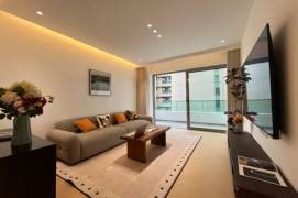 Changping Rd metro/2br2bt/central AC/floor heat/dishwasher/free club/tennis court/pool