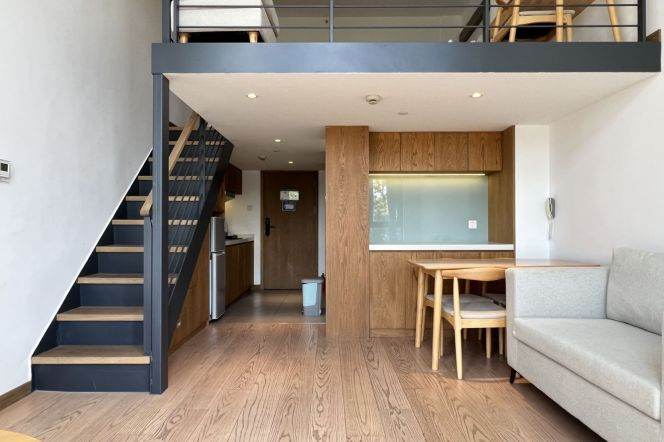 1Loft with utilities included into the rent near NECC,DSS and Shanghai French School