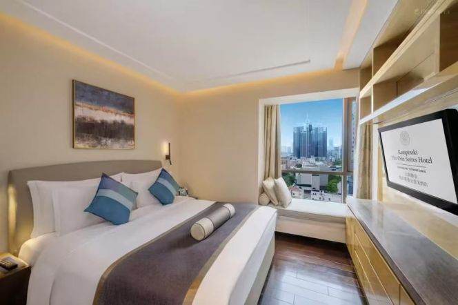 Luxury five-star 2br serviced apt in Jing'an W.Nanjing Road L2,12,13