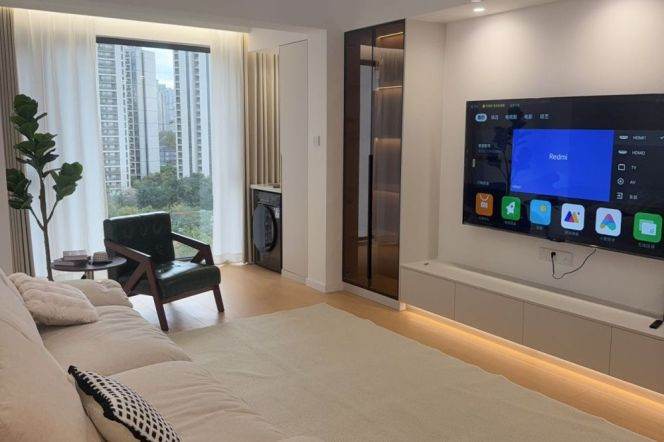 French Window 3bedrooms Apt +Heating+Dishwasher+central AC @ Longde Rd