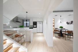 modern 4brs penhouse floor heating near Xintiandi only 27K