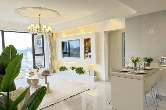 Sunny High-rise 1br/1bt Apt at Yuyuan