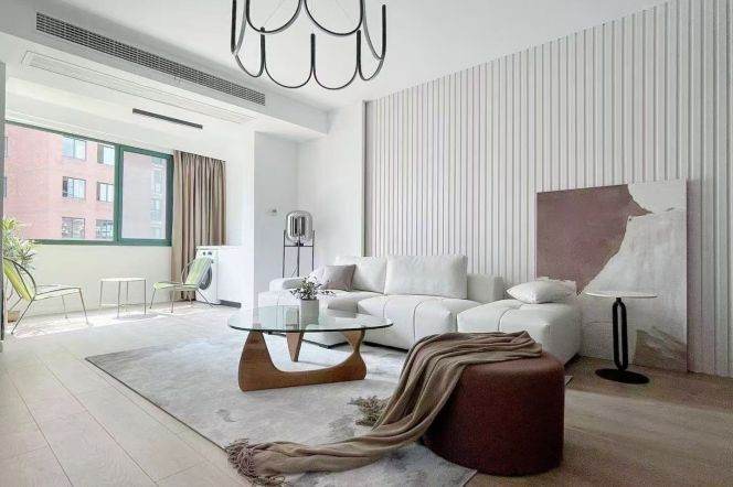 brand new modern 2brs floor heating modern furniture in Zhong shan park line 2,3,4