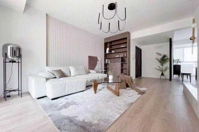 brand new modern 2brs floor heating modern furniture in Zhong shan park line 2,3,4