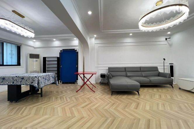 2 br+2 bath 140 sqm high rise&huge living room by Suzhou Creek 12.8K