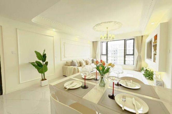Sunny High-rise 1br/1bt Apt at Yuyuan