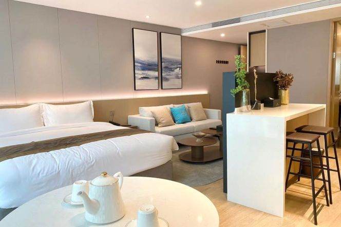 High-end studio serviced apt in Pudong nr Lujiazui L2,4,6,9