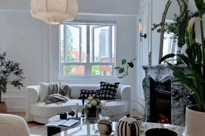 modern big 1 bedroom floor heating open kitchen on Heng shan park 20.5K