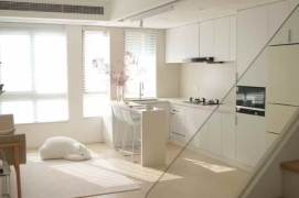 Sunny Loft one Bedroom elevator Apt+ heating+dishwasher @ L4/10 Hongqiao Rd