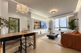 1BR w/ Floor heating nr Jing'An Temple M2/7/14