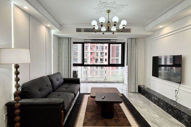  2Bdrs 2Baths Apt/Spacious&Modern&Bright/L11/13 Longde Rd/Nice Compound/elevator