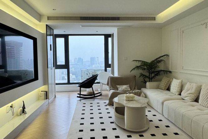 Scenic windows | Modern 3Br-2bathr | Longde rd  & Jinshanjiang rd Mt | Floor heating 19.2K