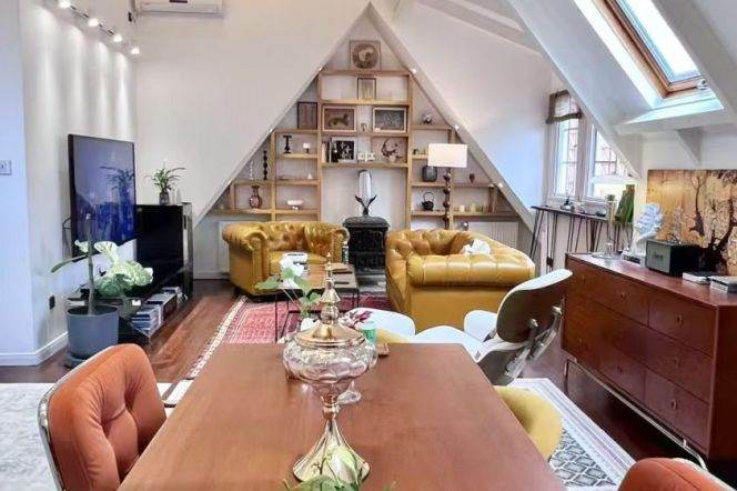 Garden House 2+1br with Terrace @Fumin Road,near Iapm and Jing'an Temple
