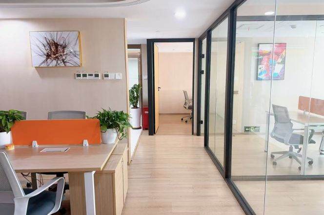 Furnished office near NanJing West RD M2/12/13