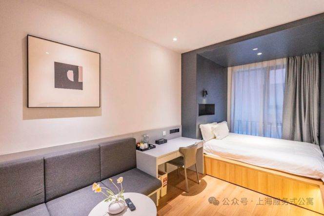 1Studio near SISU(ESSCA) and Shanghai Uni Yan'chang campus can long and short lease