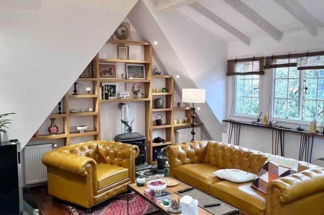 Garden House 2+1br with Terrace @Fumin Road,near Iapm and Jing'an Temple