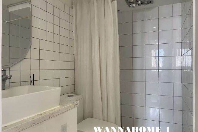 Really Bright&Spacious&Modern 1Bdr 1Bath Apt+ L2/3/4 Zhongshan Park/Large Cloakroom+Open Balcony