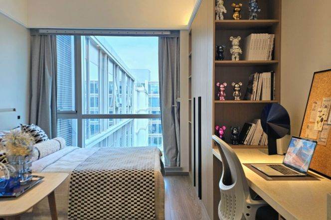 1br studio Service Apt Near Gaoqing Rd(Line 6)