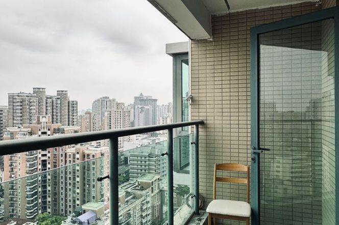 Garden Compound/Zhaojiabang MT/Open Balcony+Kitchen/Walk-in Closet/Heater/Cozy2br