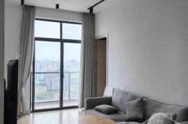 Open balcony 1+1 bedrooms Apt +Heating+oven+central AC@Zhongshan Park