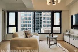 Luxury Building/Line 1/12/13 MT/Suzhou Creek/Brand New/Large Storages/Heater/Cozy1br