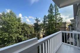 Wuxing/Middle Huaihai rd Floor heating 2brs/2lr/2ba apt with balcony; L10