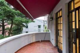 Nice balcony 1Br/1Lr/1Bt apt nr Changshu rd,M1/7