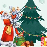 Fly & Dance Studio New Year Party with Father Frost and Snow Maiden