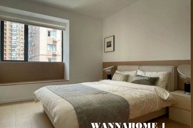 Great Area/Modern&Bright&Spacious 3Bdrs 2Baths Apt/Jing An Temple/L14 Wu Ding Rd