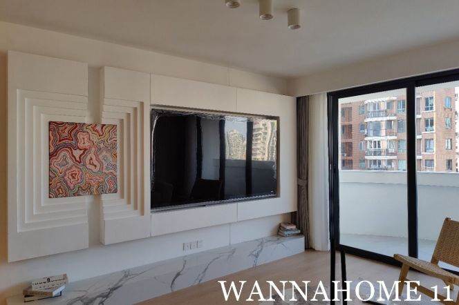 Great Area/Modern&Bright&Spacious 1+1Bdr 2Baths Apt/Jing An Temple/L14 Wu Ding Rd