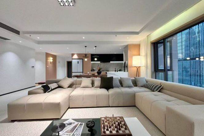 brand new huge 3brs floor heating spacious living room open balcony in Lujiazui 