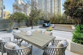 modern 2brs big terrace floor heating near Huang pu river line 9 only 22K 