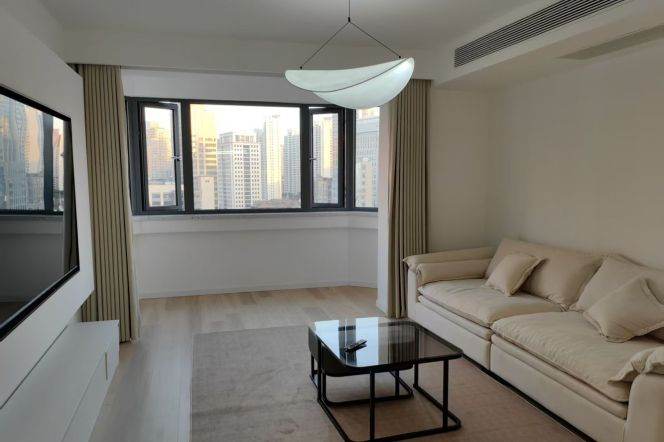 Floor heating 2bedrooms Apt with dishwasher & oven @ Xujiahui CBD