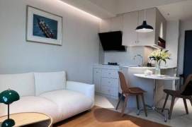 newly renovated 1 br modern high rise&open kitchen/Xuhui 9K