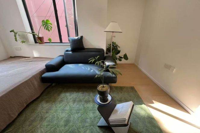 Sunny high ceiling one bedroom Apt+Free Wifi+gym+heating @Changping