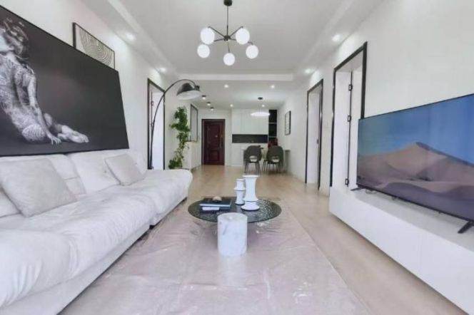 160 sqm 3 br Apt&elevator&Central AC/huge living room/Changning 15K