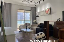Top Compound+Modern&Spacious&Bright 1Bdr 1Bath Apt+Jing'an Temple/Good View/Nice Balcony