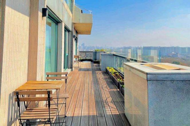 Top duplex/big terrace/600sqm/6brs/Shanghai zoo station line10