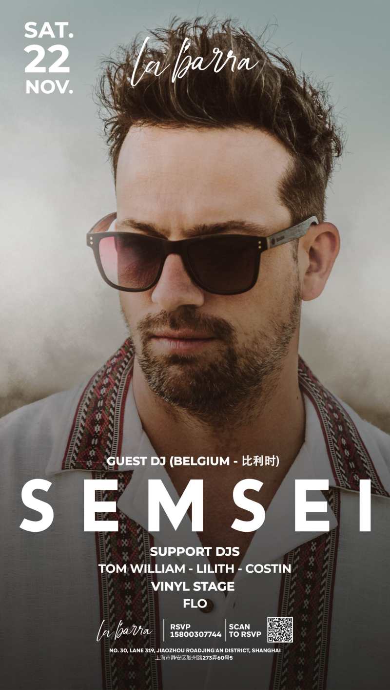  Guest DJ : SEMSEI (Belgium)