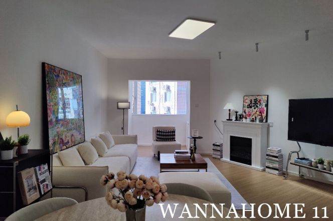 Fabulous&New&Modern&Bright 2Bdrs 1Bath Apt/L2/3/4 Zhongshan Park/Spacious