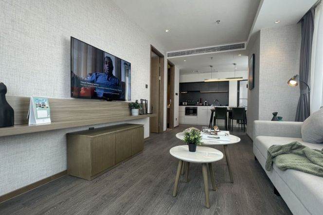 Elevator 1BR-Short Rent-East China University of Technology - 3 minutes to Line 15 - Luoxiu Road