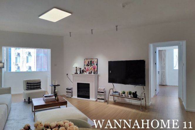 Fabulous&New&Modern&Bright 2Bdrs 1Bath Apt/L2/3/4 Zhongshan Park/Spacious