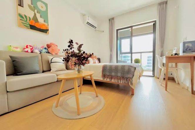 1Studio near SISU(ESSCA), Fu'dan and Shanghai Uni can long and short lease