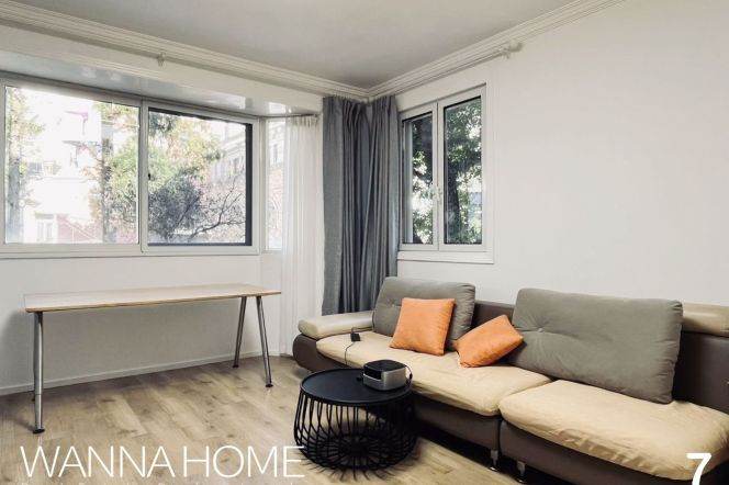 Garden Compound/Zhongshan Park/Elevator/Large Storages/Cozy2br