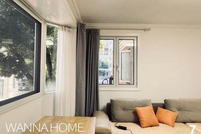 Garden Compound/Zhongshan Park/Elevator/Large Storages/Cozy2br