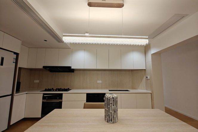 brand new 4brs floor heating open balcony open kitchen in Xintiandi only 42K 