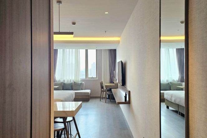 1br Studio Service Apt in Xuhui District Near Luoxiu Rd(Line 15)